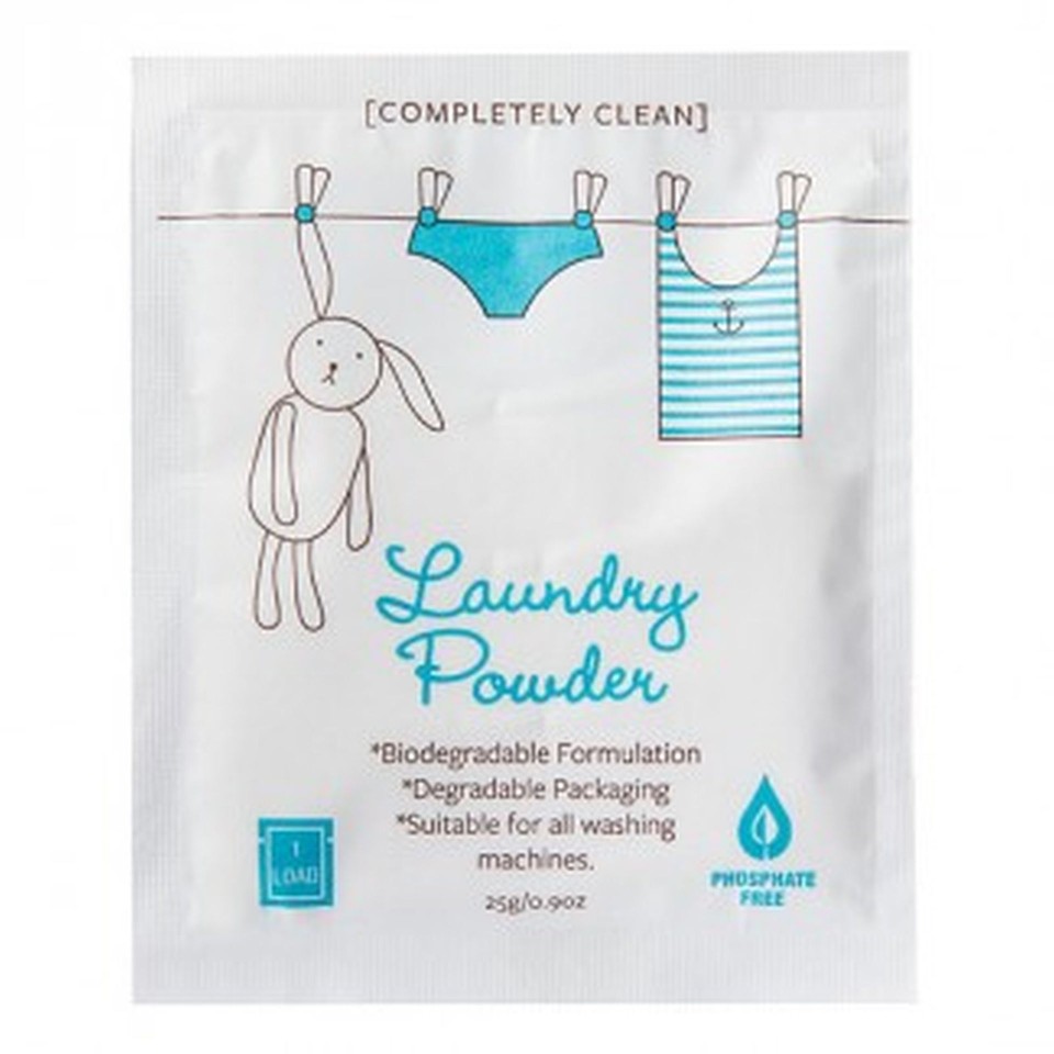 Completely Clean Laundry Powder Sachet 30g Carton of 200