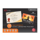 GBC Gloss Laminating Pouches 125 Micron A3 Pack 25 image