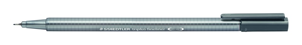Staedtler Triplus Fineliner Pen 0.3mm Grey