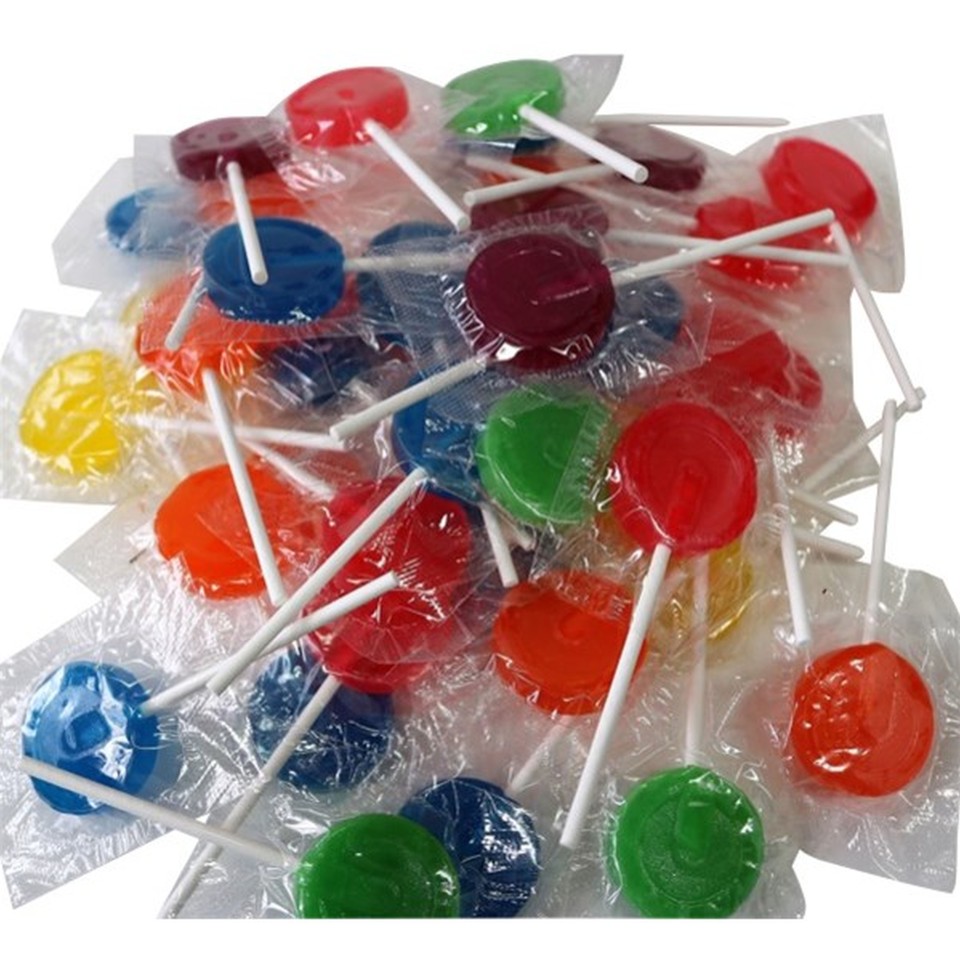 NZ Lollipops Lollipops Assorted Fruit Flavours 500g