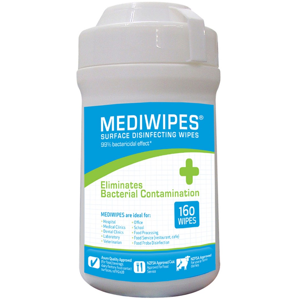 Mediwipes Surface Disinfecting Wipes Dispensing Tub Tub of 160