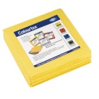 Sorb-X Colourtex Heavy Duty Wipes Yellow 400mm x 400mm SX6406 Pack of 10 image