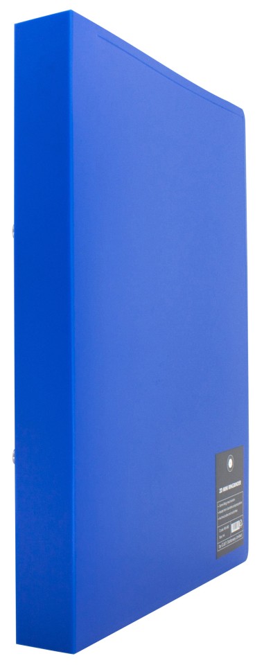 OSC Ring Binder Polypropylene Mini A4 16mm Blue