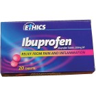 Ibuprofen 200mg capsules Box of 20  