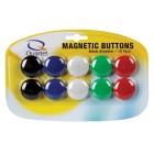Quartet Magnetic Buttons 30mm Assorted Pack 10 image