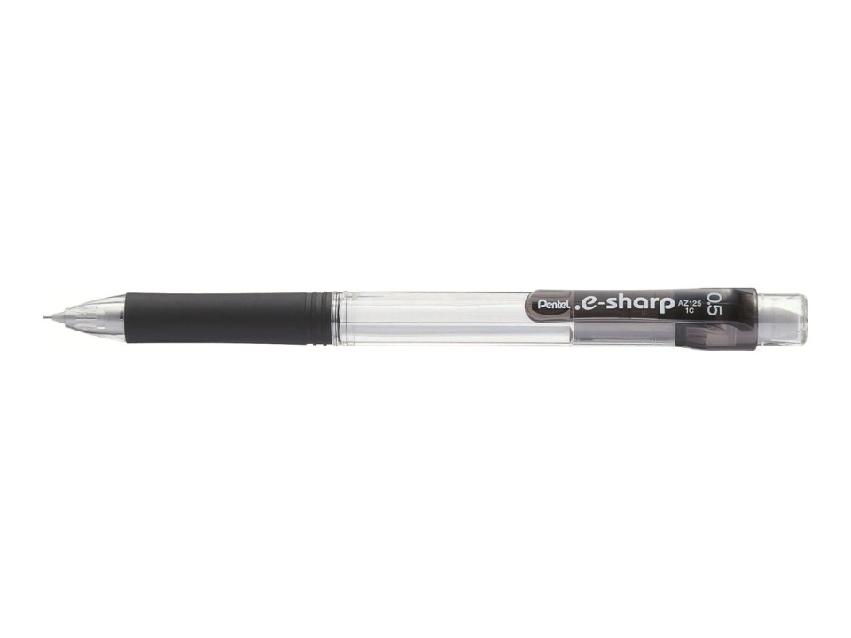 Pentel Az-125 E-Sharp Mechanical Pencil 0.5mm Black