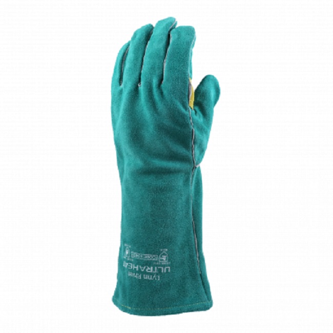 Lynn River Ultraheat Kevlar Welding Heat Resistant Gloves One Size Blue Pair