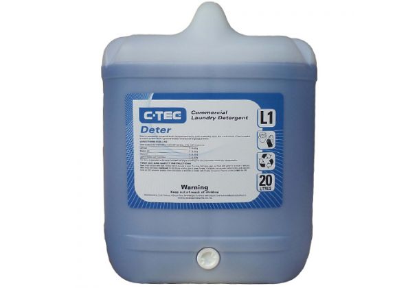 C-TEC Deter Commercial Laundry Liquid 20 Litre