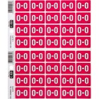 Filecorp C-Ezi Alpha Lateral Labels Letter O 24mm Sheet 40 image