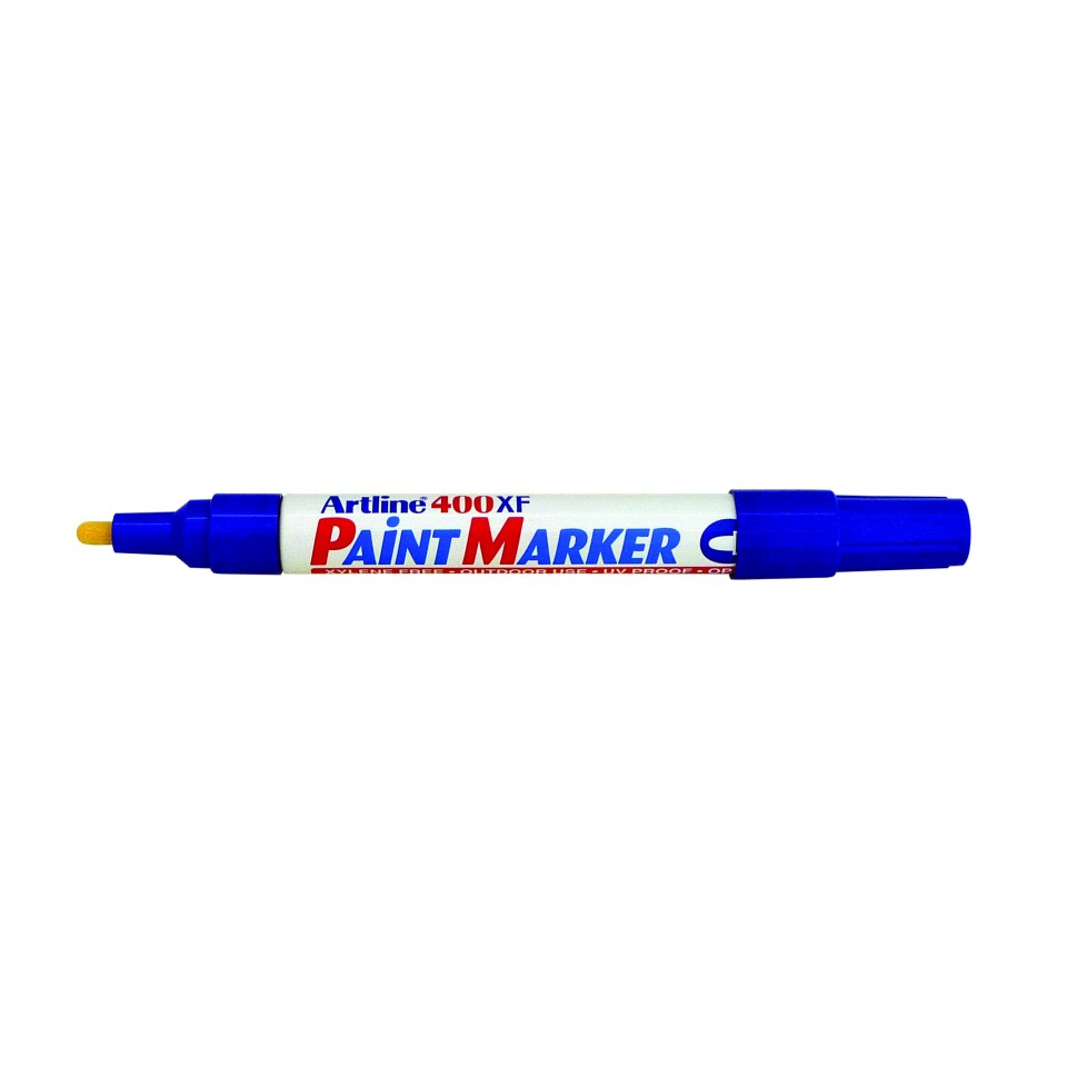 Artline 400 Paint Marker Bullet Tip 2.3mm Blue