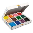 Jovi TriWax Crayons Triangular Assorted Colours Pack 300 image