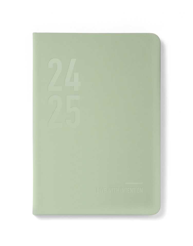 Letts Conscious 2024-2025 Diary A5 Week To View Sage