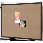 Quartet Pinboard Black Wood Frame 280x430mm Cork image