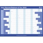 NXP 2023 Wall Planner A2 Double Sided Laminated image