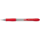 Pilot Super Grip Ballpoint Pen Retractable Medium Red