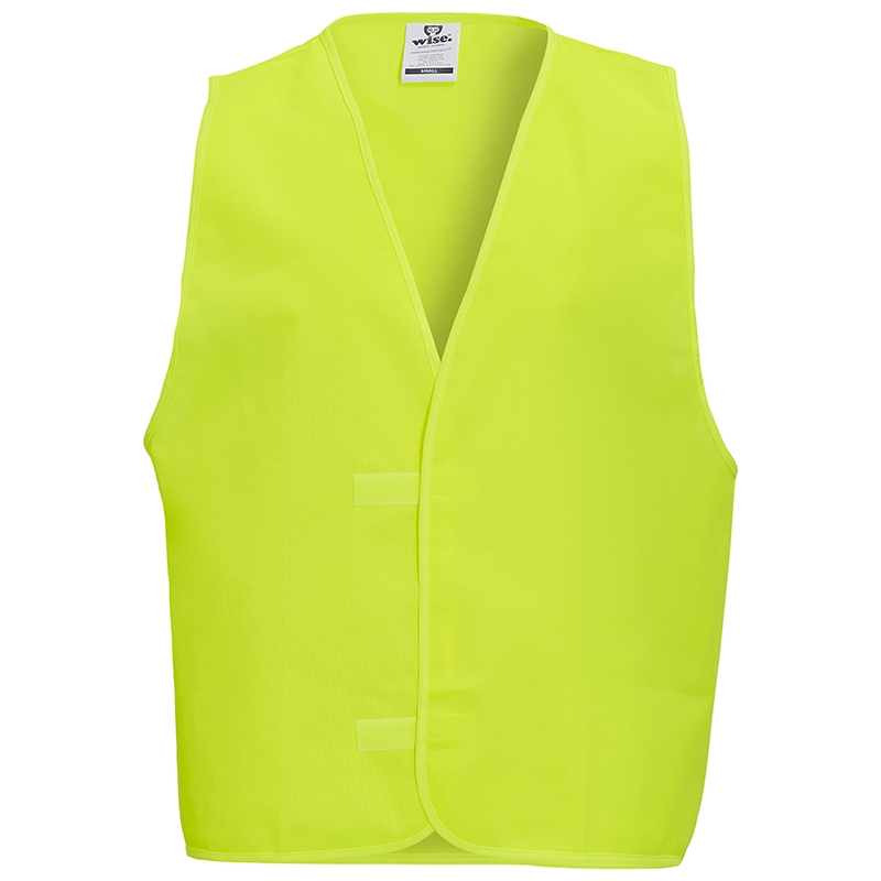 Hi Vis Vest Day Only Yellow Yellow-L
