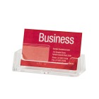 Esselte Business Card Holder 25 Card Capacity Clear image