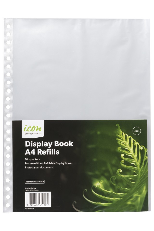 Icon Display Book Refills Pack Of 10