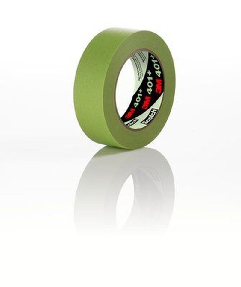 3M 401+ Perf Masking Tape Green 12mmx55m
