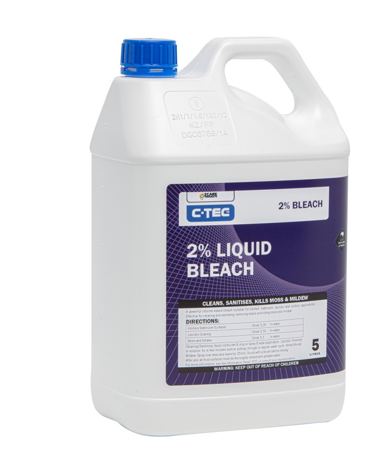 C-TEC 2% Liquid Bleach 5L