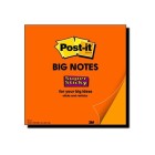 Post-it Super Sticky Big Notes Neon Orange 381 X 381mm 30 Sheets image