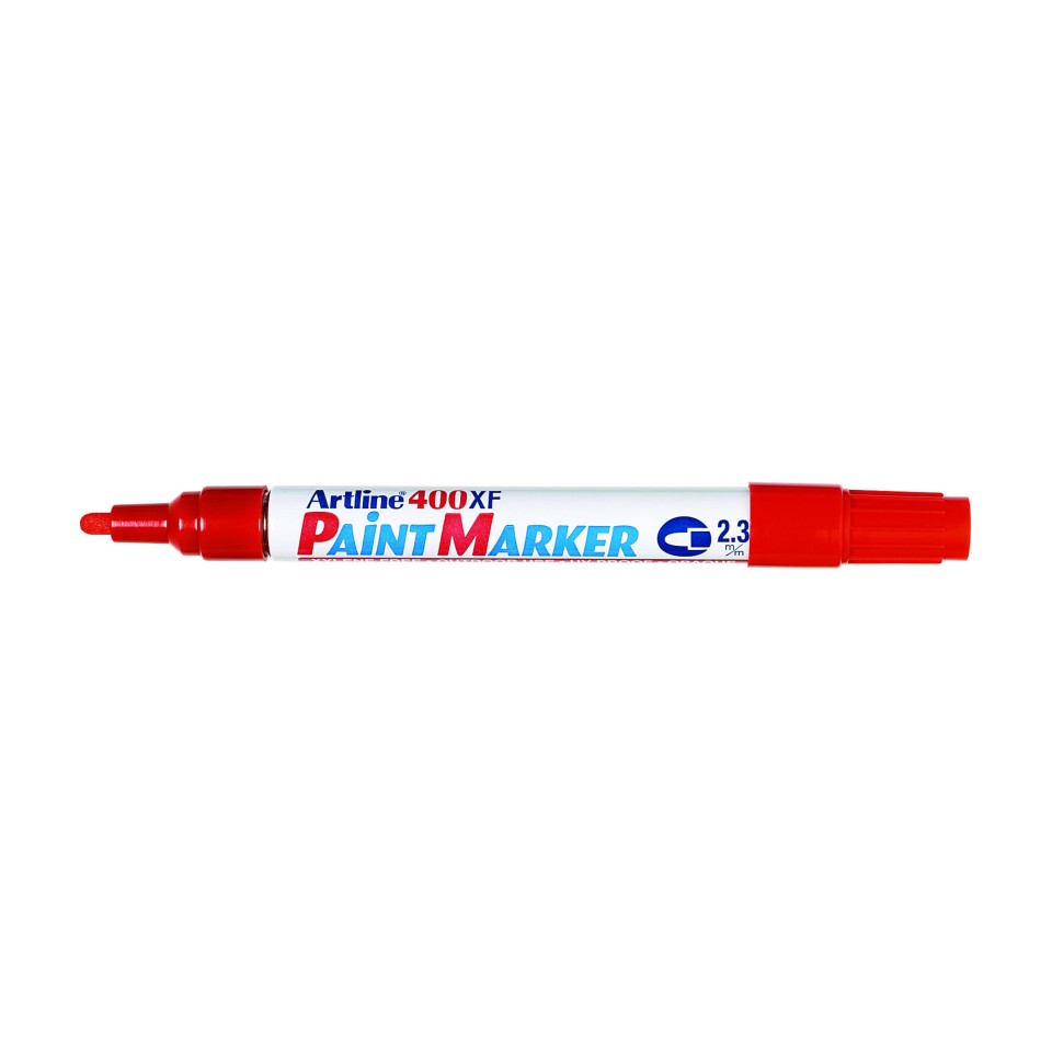 Artline 400 Paint Marker Bullet Tip 2.3mm Red