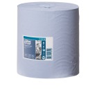 Tork M2 Wiping Paper Centrefeed Roll Blue 320 meters per Roll 128208 Carton of 6 image