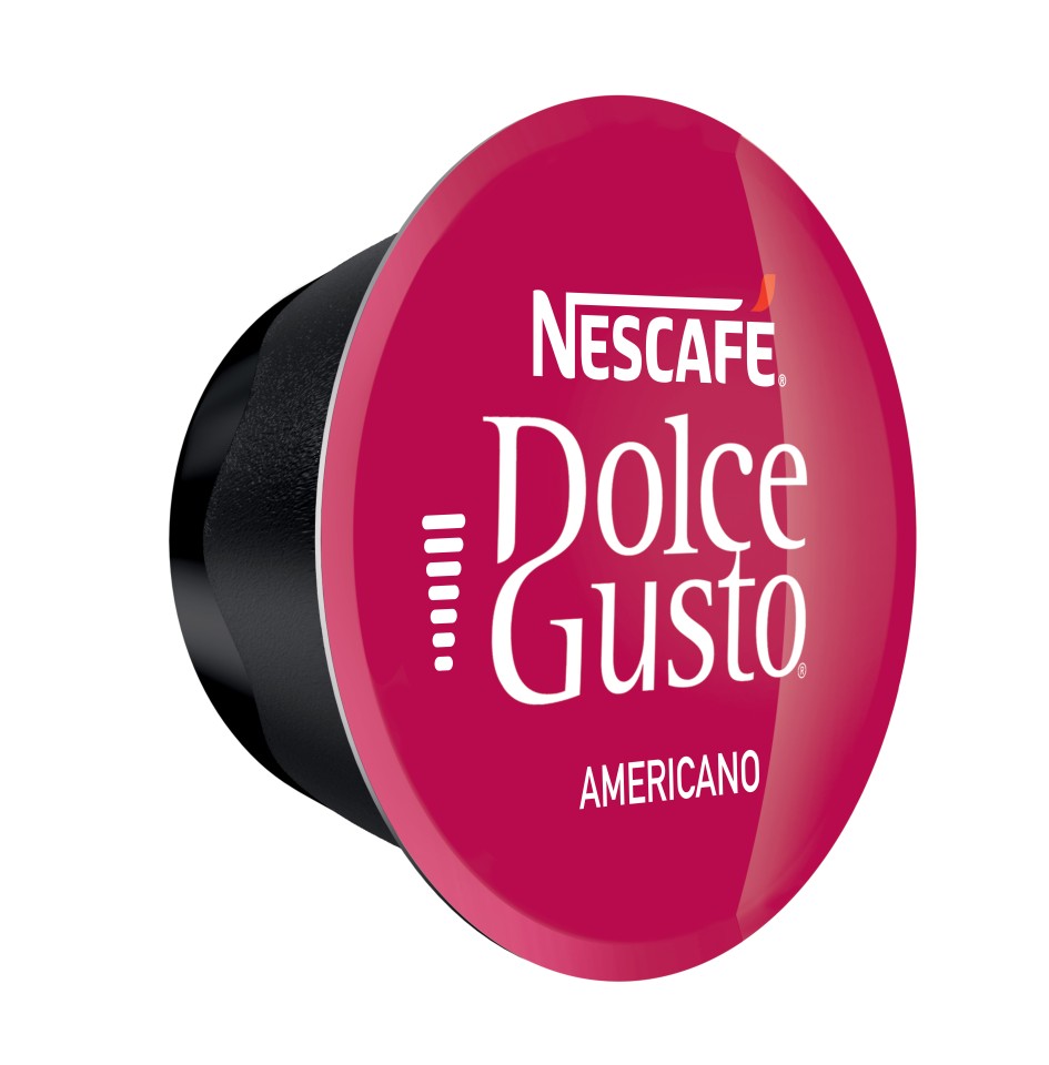 Nescafe Dolce Gusto Coffee Capsules Cafe Americano Pack 16
