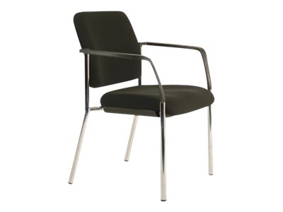 Buro Lindis Chair With Arms Black