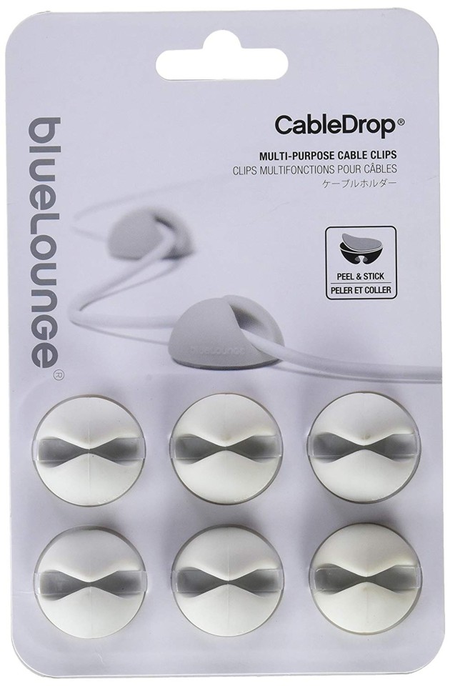 Blue Lounge Cabledrop White