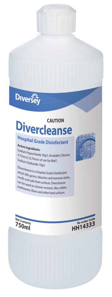 Divercleanse Hospital Grade Disinfectant 750ml