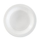 Plastic Dinner Plates 230mm White Pack 50 *NZ Govt Banned from 1st July 2023* image