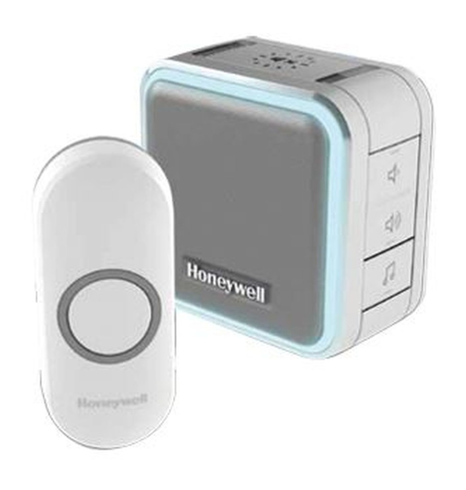 Honeywell Wireless Series 5 Portable Doorbell With Halo Light