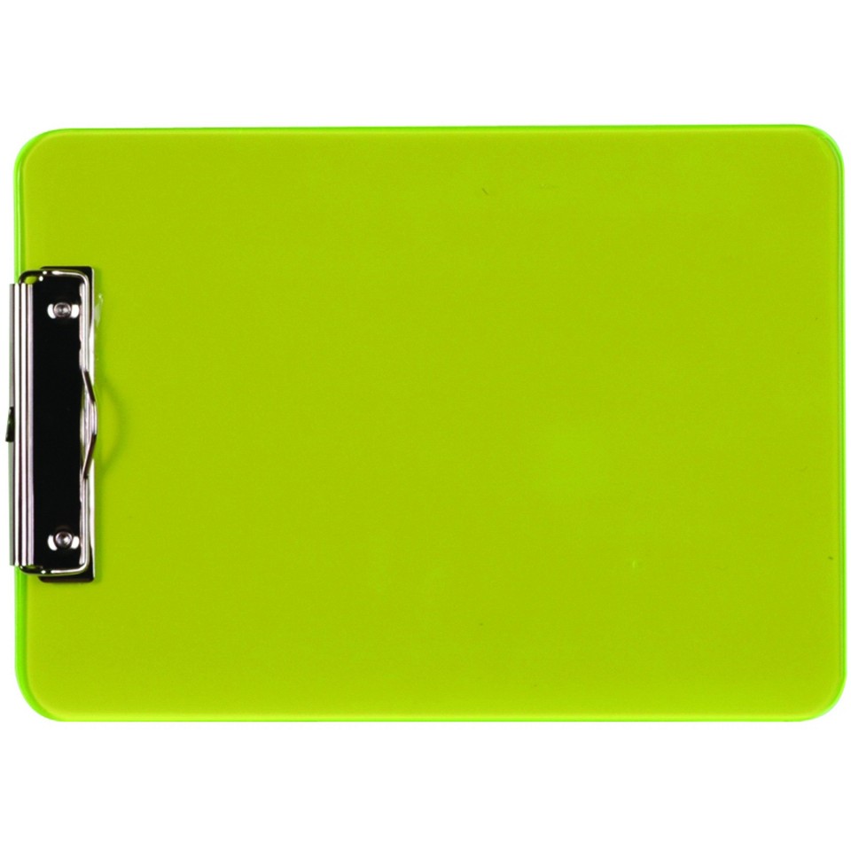 Marbig Professional Clipboard Plastic A4 Neon Green