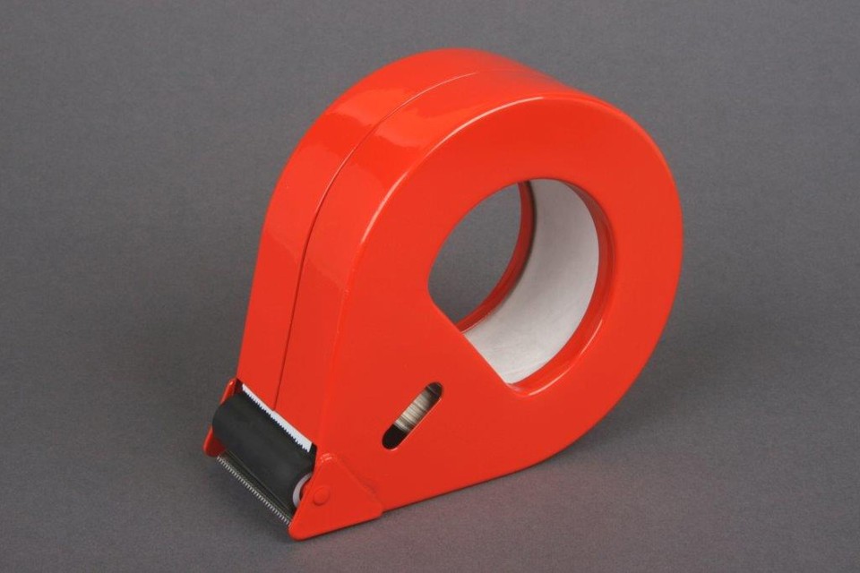 Packaging Tape Dispenser Orange Ea