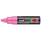 Uni Posca Paint Marker Chisel Tip Bold 8.0mm Pink image