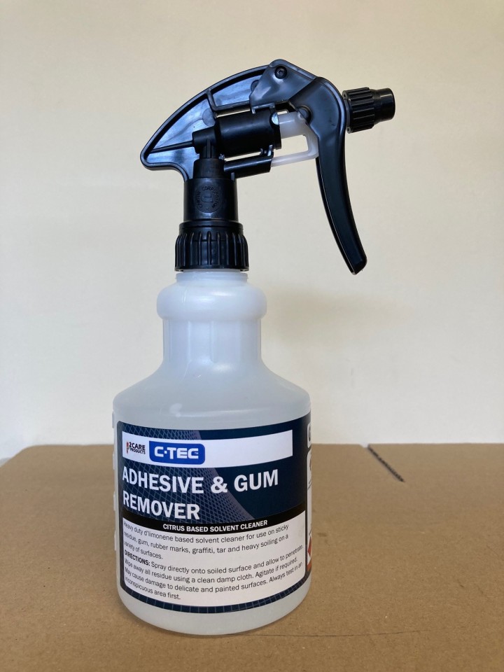 C-TEC Adhesive and Gum Remover Trigger Spray 500ml