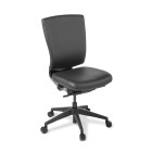 Cloud Ergo Chair Nylon Base Black Leather image