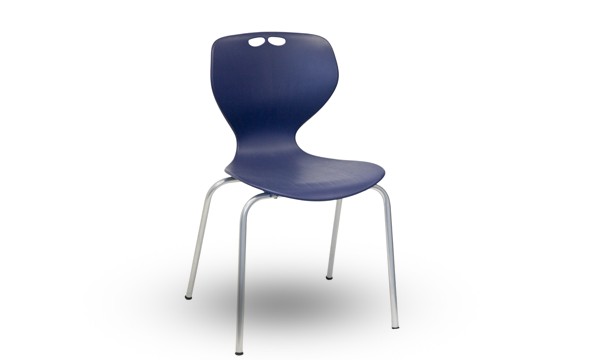 Seaquest Mata Stackable Visitor Chair Navy