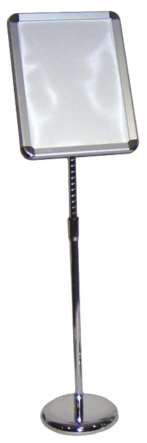 Manhattan Snap Frame With Stand And Base A3 Silver