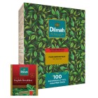 Dilmah Speciality Tea Bags English Breakfast Foil Enveloped Tagged Pack 100