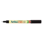 Artline 725 Permanent Marker Superfine 0.4mm Black image