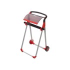 Tork W1 Mobile Floor Stand Dispenser Red and Black 652008 image