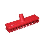 Vikan Red Deck Hard Scrub Waterfed Brush Head 270mm image