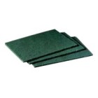 Scotch-Brite 96 Medium Duty Scouring Pad Green Pack of 10 XC000702818 image