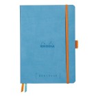 Rhodiarama Goal Book Dotted A5 240 Pages Turquoise image