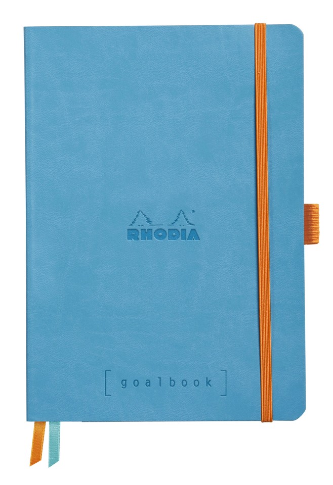Rhodia Goal Book Dotted A5 240 Pages Turquoise