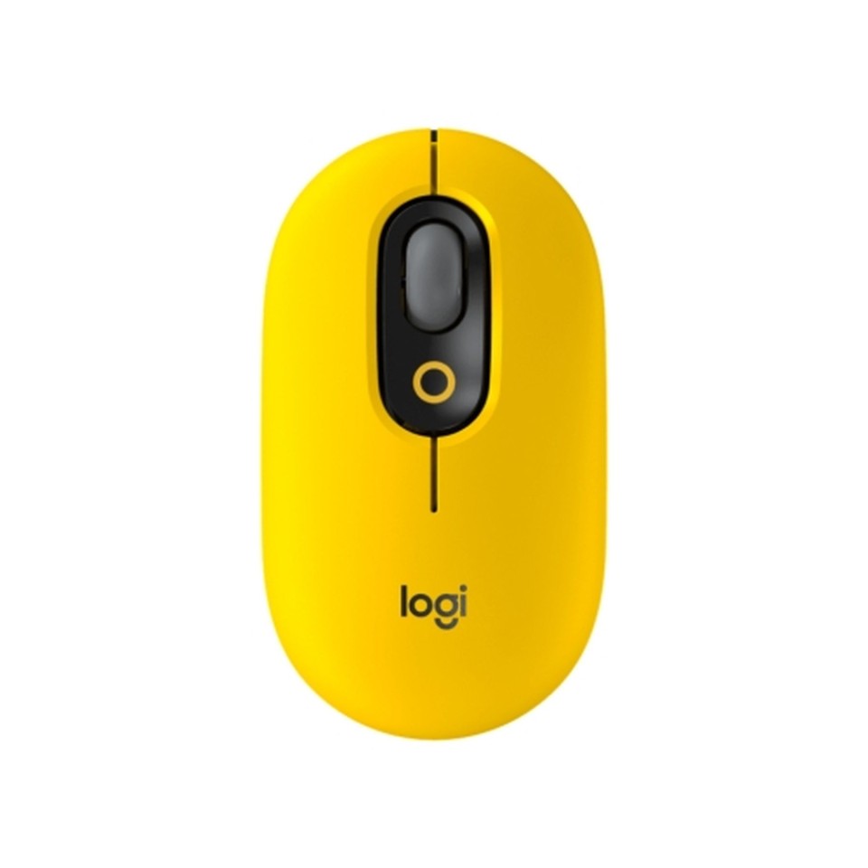 Logitech Pop Mouse With Emoji - Blast Yellow