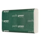 Pacific Green Recycled Slimtowel Hand Towel 1 Ply 250 Sheets per pack White Carton 16 image