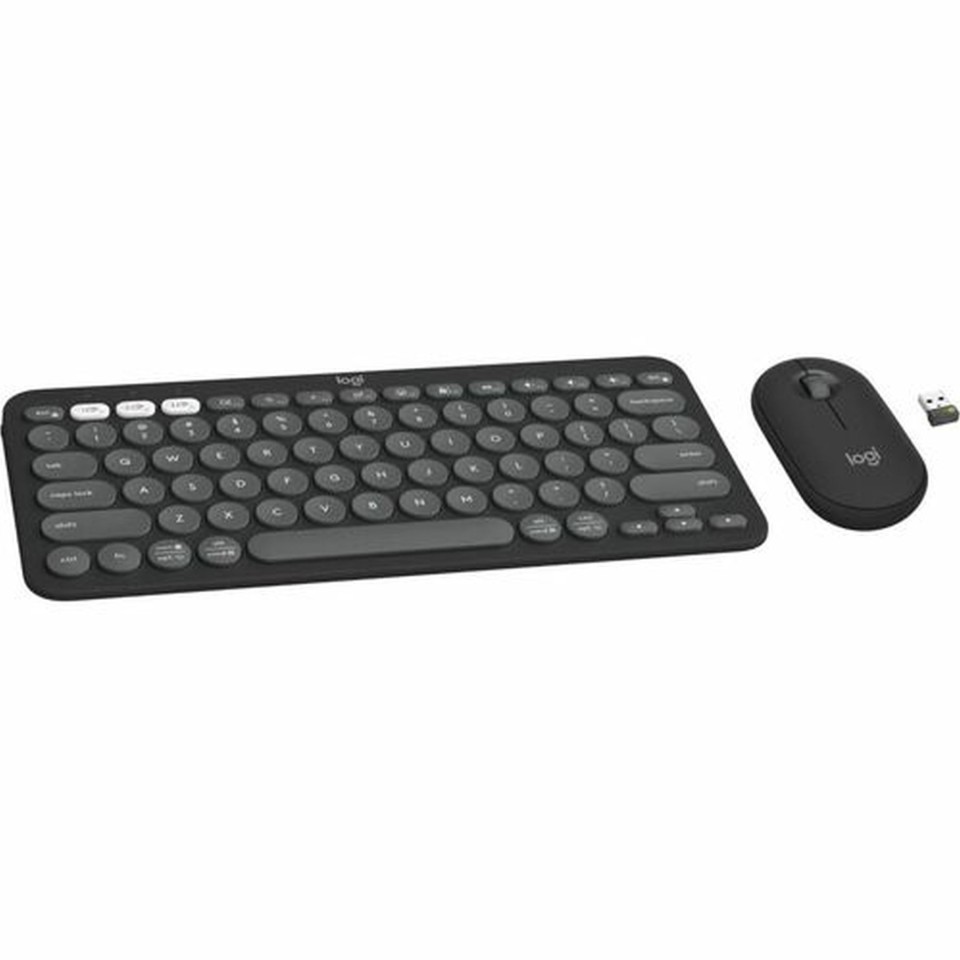 Logitech Pebble 2 Combo Keyboard And Mouse Black